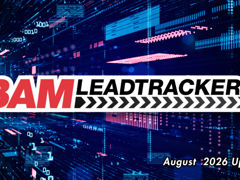 BAM Lead Tracker August 2026 - Dev Updates